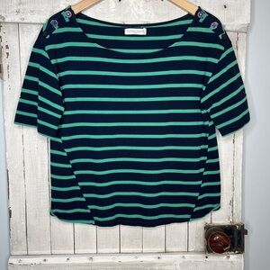 Anthropologie pilcro striped top